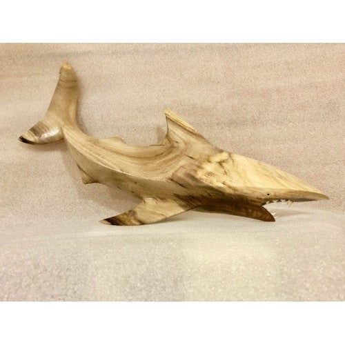 Wall Hanging Shark - Large Burau Wood