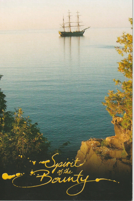 Postcard + Postage Stamp  - Spirit of the Bounty