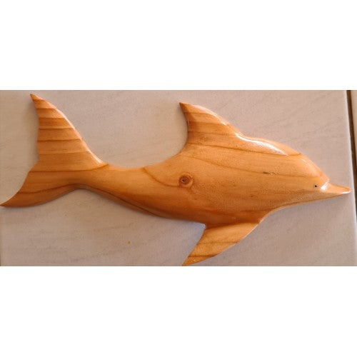 Dolphin Carving - Wall Hanging